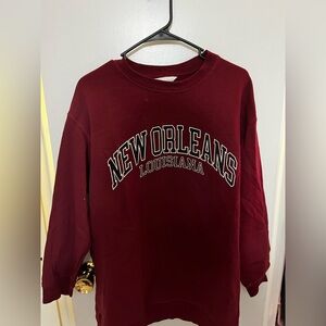 H&M Oversized Medium Crewneck